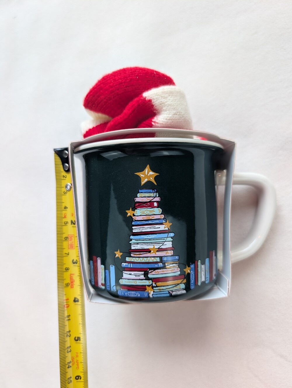 Indigo Christmas Book Lover Mug & Cozy Socks Gift Set NWT - Picture 9 of 10